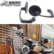 Gương chiếu hậu sửa đổi xe máy CG125GN125 gương retro sửa đổi 8 mm phổ gương