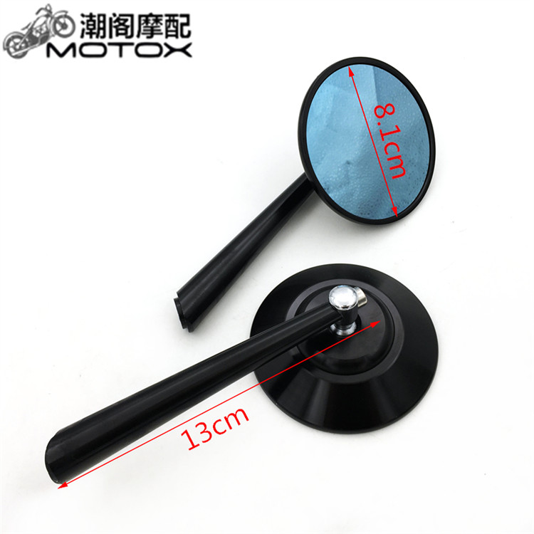 Xe máy retro sửa đổi phổ quát chất lượng cao CNC cà phê leo núi gương chiếu hậu phản chiếu chống chói gương xe vision đẹp
