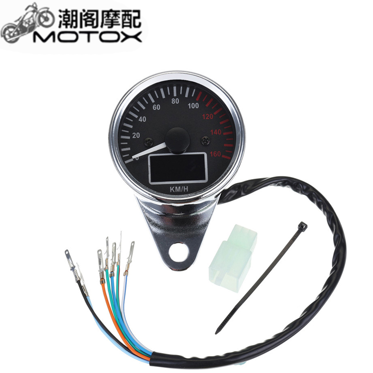 Retro sửa đổi dụng cụ đo đường cơ LCD LCD đa chức năng lắp ráp đồng hồ đo xe máy phổ thông CG Tianjun đồng hồ điện tử xe airblade 2010