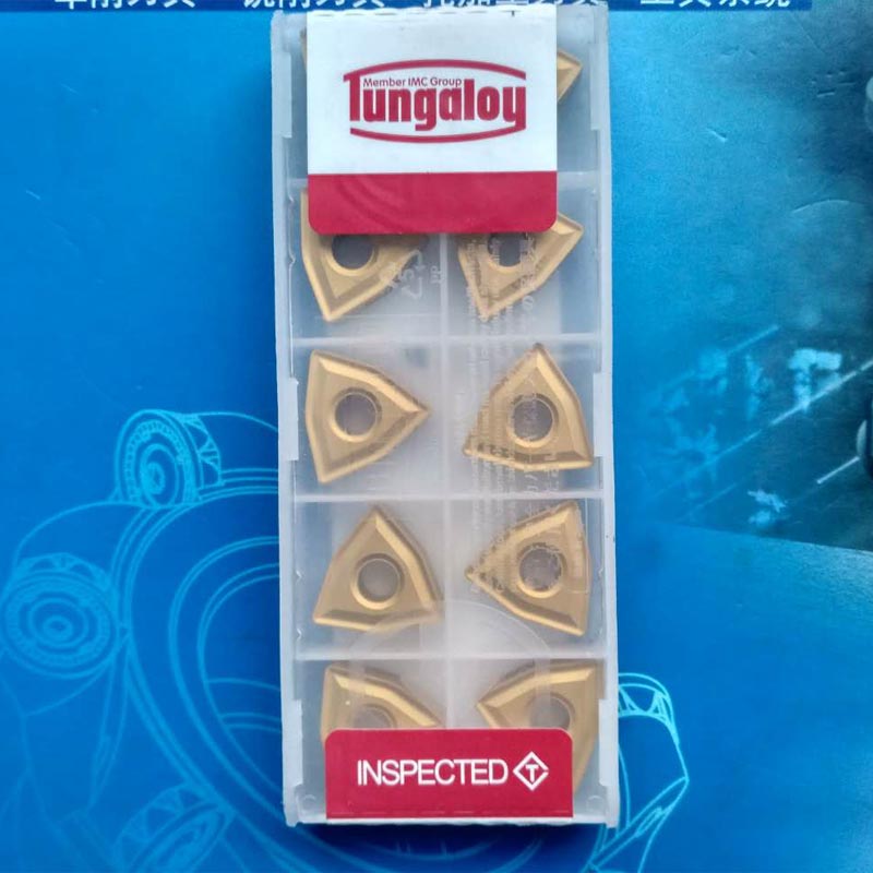 Toshiba peach-shaped outer circle CNC blade WNMG080408 TWNMG080404 T9125 slot turning tool grain