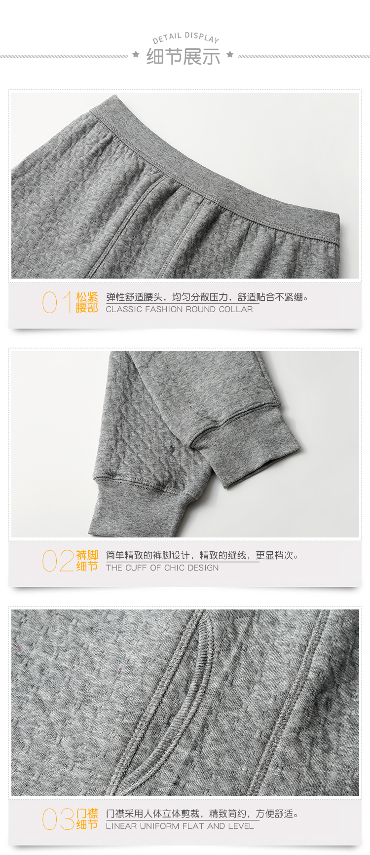 Quần lót cotton mùa thu AB quần nam và nữ ba lớp dày dày quần ấm xà cạp quần quần cotton cotton mùa đông quần bó sát cho nam