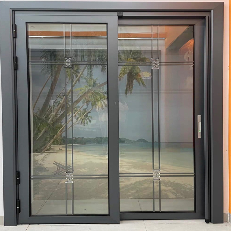 Trackless Kitchen Balcony Door Pd Folding Door Sliding and Swing Integrated 180-Degree Full Opening Pt Sliding Folding Door