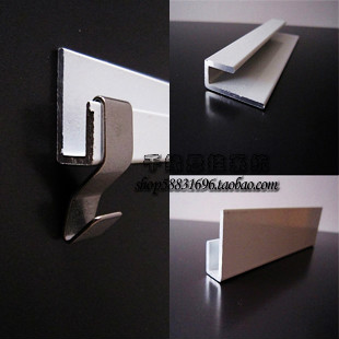 Aluminum alloy gallery hanging painting track hanging mirror wire calligraphy and painting exhibition country painting vertical shaft painting lifting hook 50KG special suit