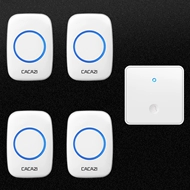 chuông không dây Chuông cửa không dây bảng lớn tại nhà tự tạo khoảng cách siêu dài 86 loại máy nhắn tin cho người già ngoài trời không cần bấm lỗ từ một đến bốn chuông cửa cacazi chuong khong day