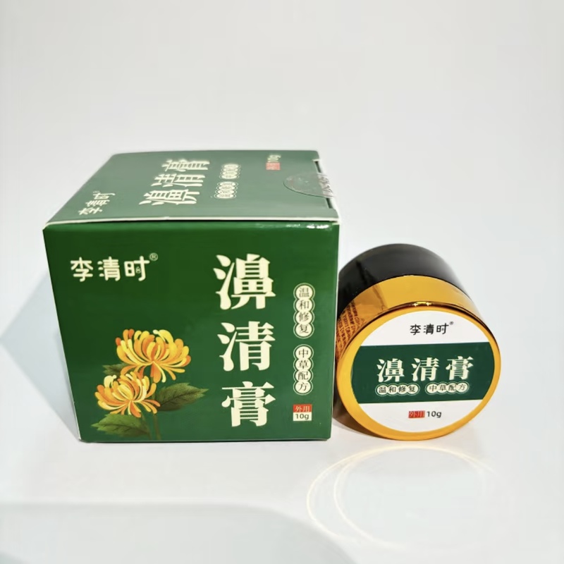 Li Qingshi Nasal Clearing Ointment 10G/Bottle (for Dry, Itchy Nose, Difficulty Breathing Due to Cold Air, Includes Cotton Swabs) Li Qingshi Nasal Clearing Ointment 10G/Bottle (for Dry, Itchy Nose, Difficulty Breathing Due to Cold Air, Includes Cotton Swabs)