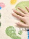 苔藓地毯小清新卧室床边毯异形小花儿童房间毛绒绿色客厅异形地毯