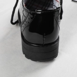 Детские кожаные туфли мужская средняя и маленькая детская черная кожа