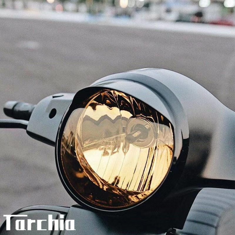 VESPA BYAGO Motorcycle modified GTS headlights SIP lightsEyebrow lightsFrame Instrument frame blackout