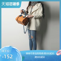 (Listed initial price of 398 yuan)Clearance Korean version of the coat womens long small hair coat