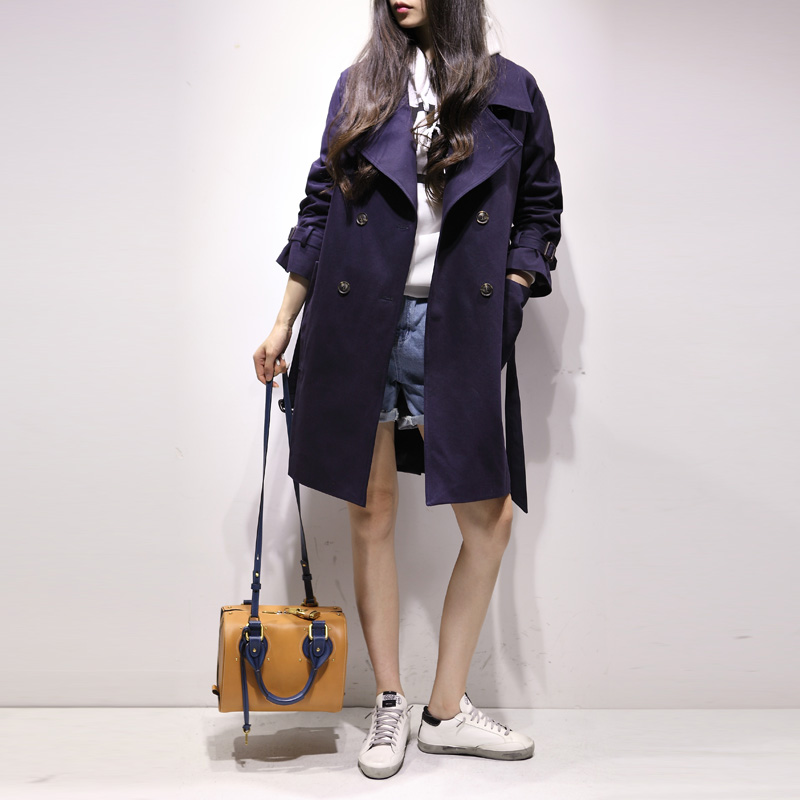 Trench pour femme en Coton - Ref 3227549 Image 3
