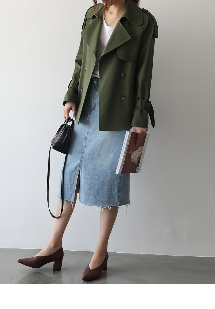 Trench pour femme en Coton - Ref 3226041 Image 33