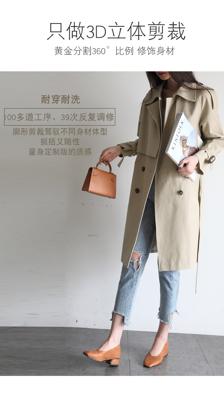 Trench pour femme en Coton en Coton - Ref 3227176 Image 11