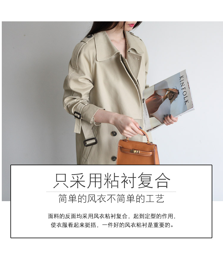 Trench pour femme en Coton en Coton - Ref 3227176 Image 12