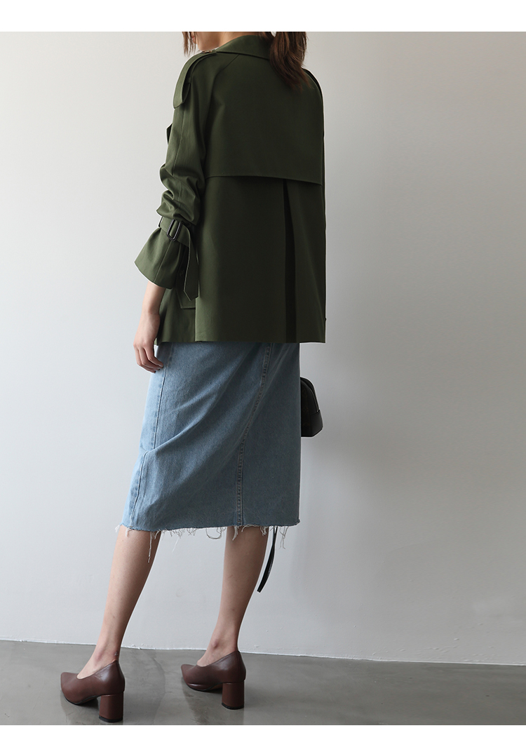 Trench pour femme en Coton - Ref 3226041 Image 31