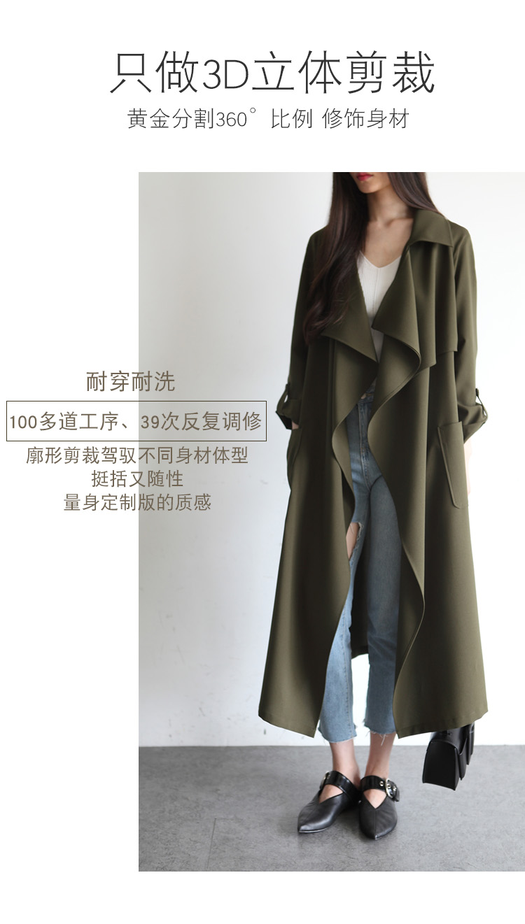 Trench pour femme en Polyester en Polyester - Ref 3227485 Image 12