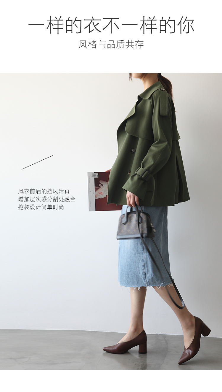 Trench pour femme en Coton - Ref 3226041 Image 10