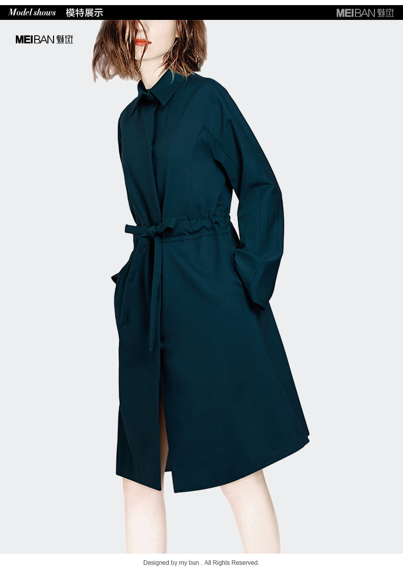 Trench pour femme BUN  CHARME en Coton - Ref 3226716 Image 20