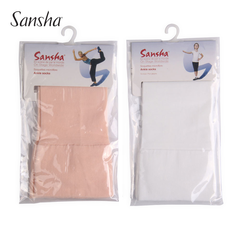 Sansha Sansha Professional Child Ballet Dance Sox Ballet Jazz Dance Sox Tap Dance Standard Short Socks