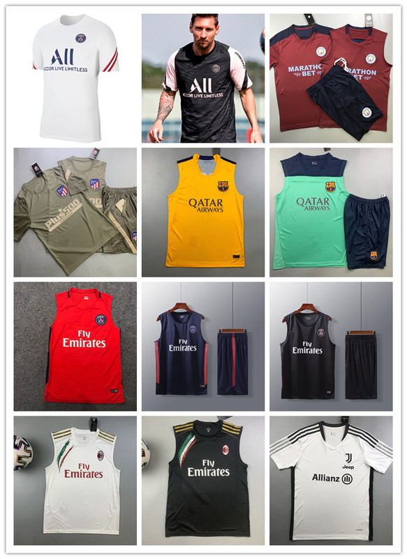 Barcelona's Ewen Emperor Malice Sim Madrid Competition Ac Paris Sleeveless Short Sleeve Value Training Vest Football Wear Barcelona's Ewen Emperor Malice Sim Madrid Competition Ac Paris Sleeveless Short Sleeve Value Training Vest Football Wear