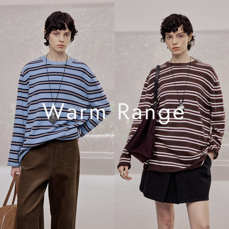 Warm Range Miu Striped Pullover Wool Sweater for Women, New Autumn and Winter Retro Versatile Knit Sweater