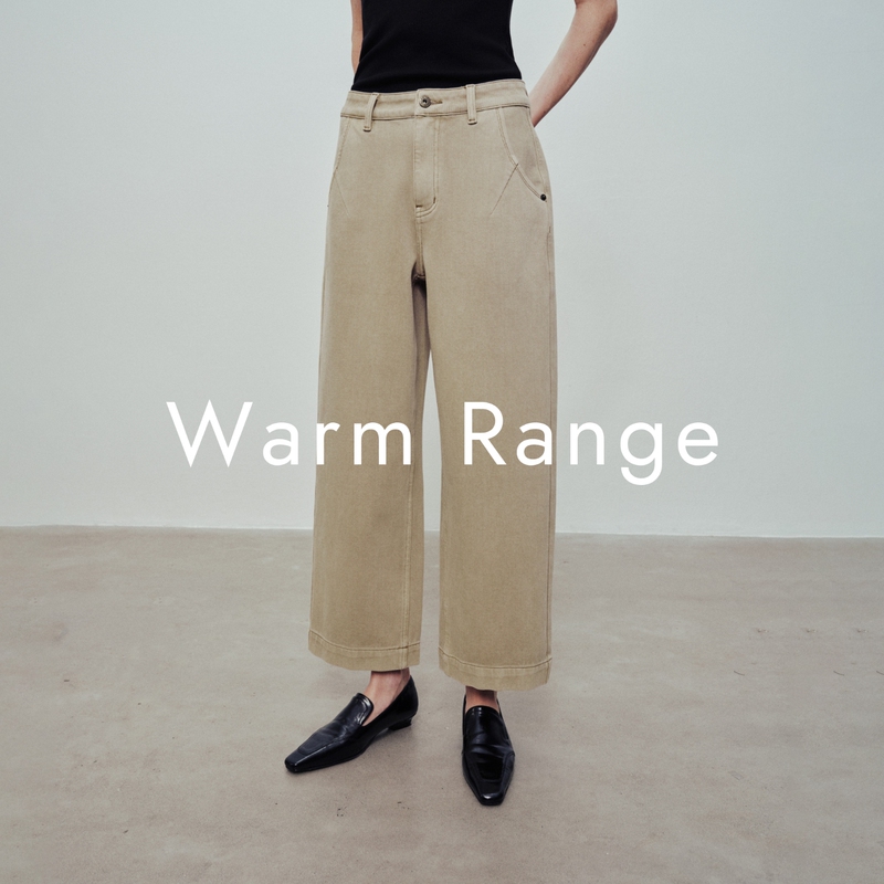 Warm Range Space Stretch Straight-Leg Cropped Jeans Warm Range Space Stretch Straight-Leg Cropped Jeans