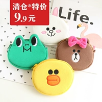 Giải phóng mặt bằng Đặc biệt Hàn Quốc Dễ thương Coin Purse Phụ nữ Mini Fabric Coin Bag Coin Ví sinh viên túi cầm tay nữ