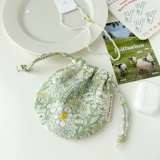 Мешочек, небольшая сумка, маленькая сумка-органайзер, кошелек, орхидея, популярно в интернете, увеличенная толщина