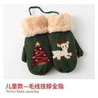 Рождественская зеленая оленя эр рождественская елка