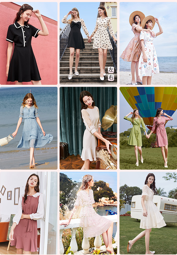 Đầm dự tiệc đi biển voan bóng thơm nữ 2019 Váy mới phổ biến của phụ nữ Pháp hút thuốc eo cao mùa hè - Váy eo cao đầm sơ mi thắt eo