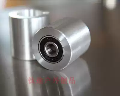 Customized synchronous pulley belt belt machine driven wheel pulley double bearing from sliding guide wheel is unpowered roller