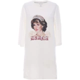 季候风 Однотонное платье с круглым воротником, свободный прямой крой