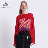 季候风 Различные методы иглы на вырезом длинного вырежь с ломом с длинными ломами улучшили визуальный эффект