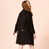 季候风 Цветное модное шерстяное пальто, куртка, с вышивкой