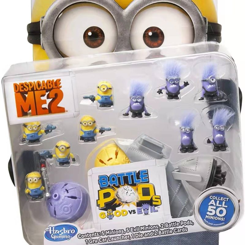 American Animated Film Despicable I God Stealing Milk Dads Small Yellow Man Paparazzi Rare Mini Collection Hands Unlimited Toys-Taobao