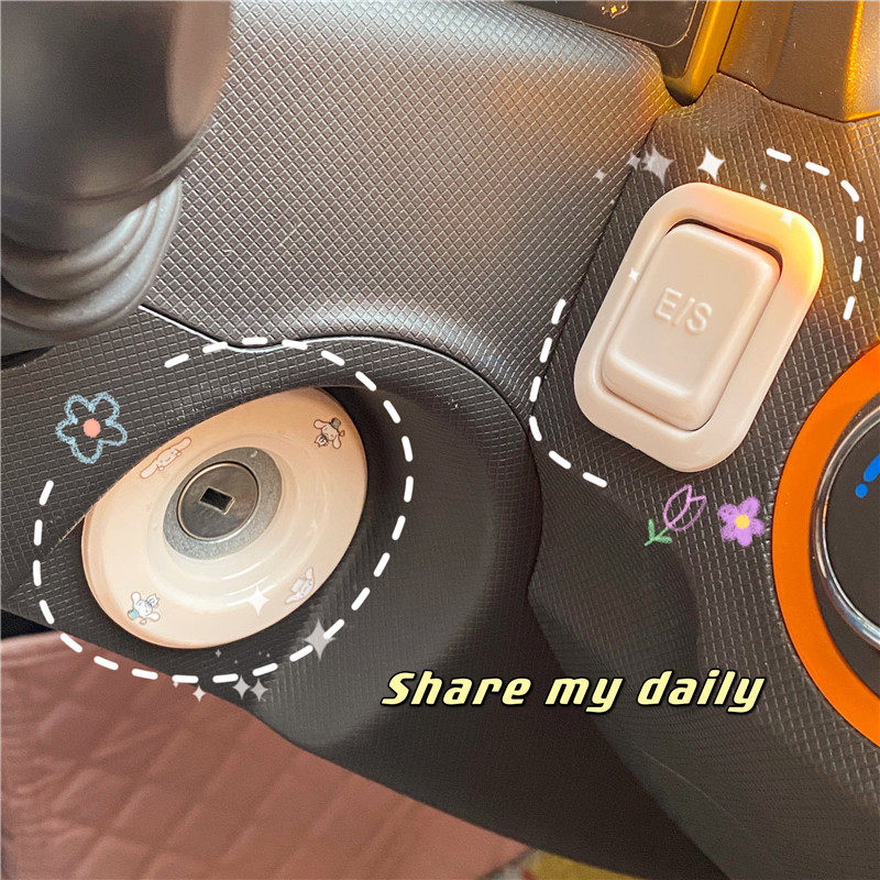 Wuling Hongguang mini interior layout modification accessories miniev macaron decorative ring mini ev accessories