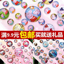Childrens Diamond Sticker Stereo Cartoon Gems Acrylic Crystal Kindergarten Awards Hand Sticker