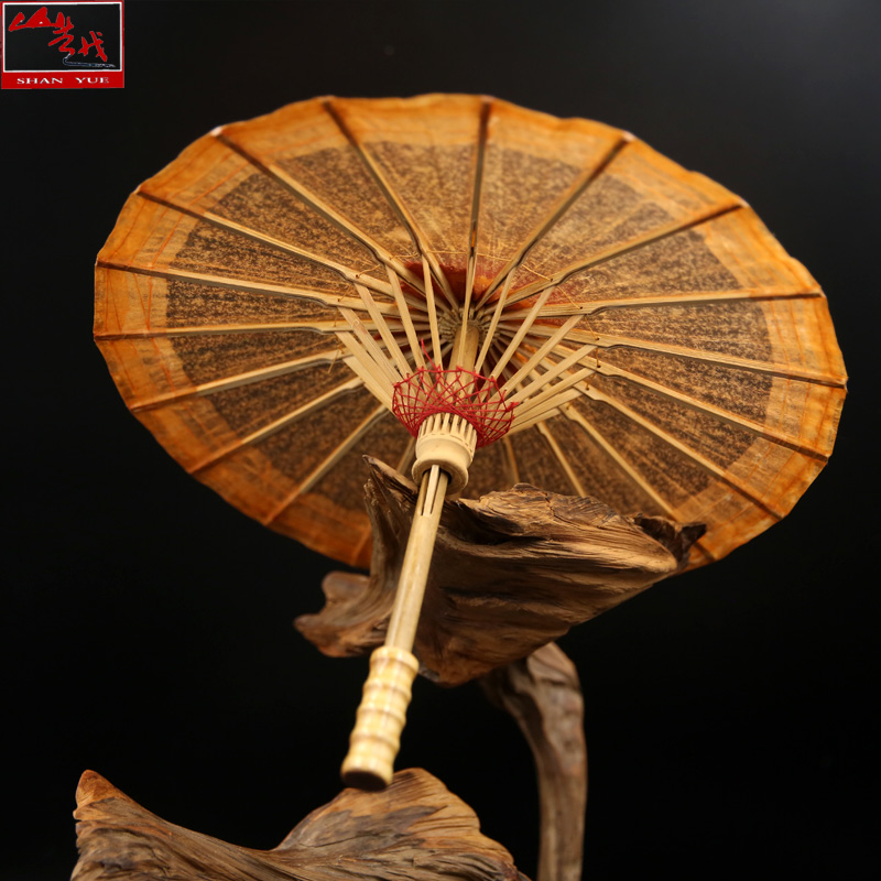 Mountain's new radius Mini oil paper umbrella Decorative Umbrella COS Props Home Small Swing Piece Dolls Gufeng Rain-proof