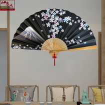 Shanyue hot selling Japanese style and style home decoration rainproof outdoor large hanging fan extra large Photo fan folding fan customization