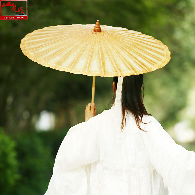 Shanyue new vintage big oil paper umbrella umbrella umbrella craft umbrella Send umbrella bag Ancient style antique umbrella Photography props umbrella