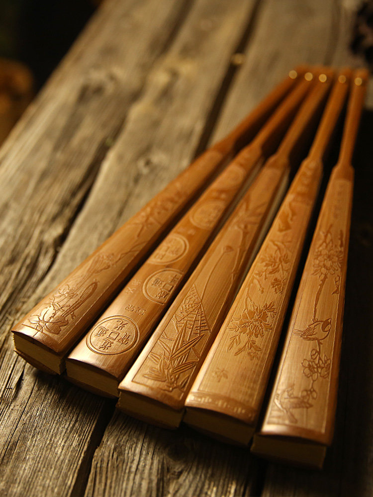 Shanyue new ancient style DIY rice paper silk cloth folding fan craft fan 7 inch 8 inch 9 inch 10 inch antique carving fan bone