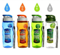 Lock and Lock transparent water cup plastic leak-proof sports water cup kettle HPP721 722 suitable for spring and summer