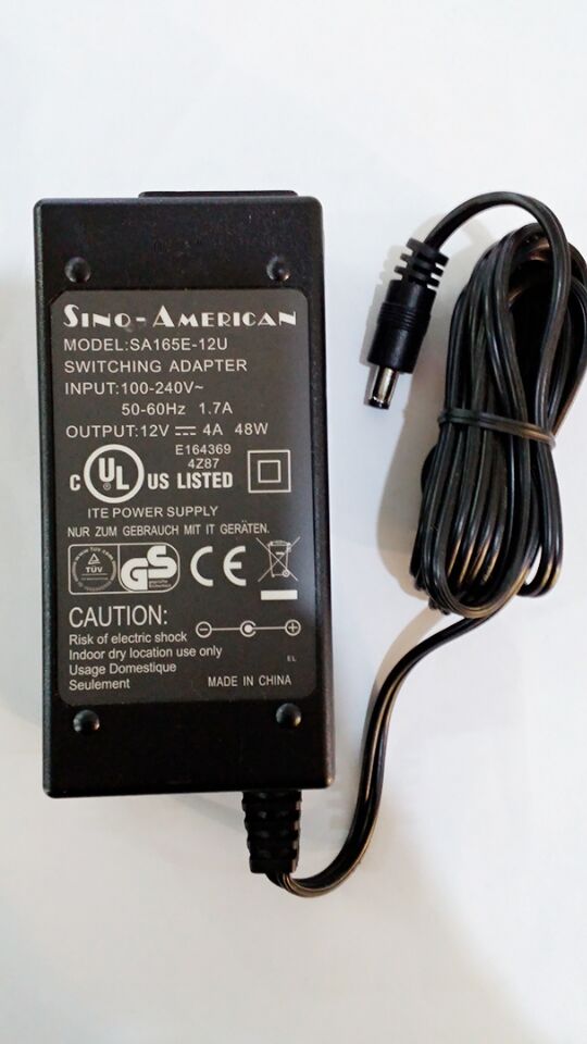 Special price direct selling original dress 12V4A 12V4000MA power supply for professional multipurpose power supply