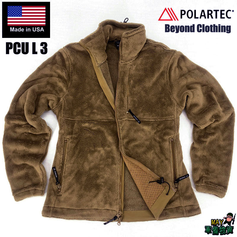 Classic out-of-print US high-end seal royal BEYOND PCU L3 POLARTEC long hair fleece
