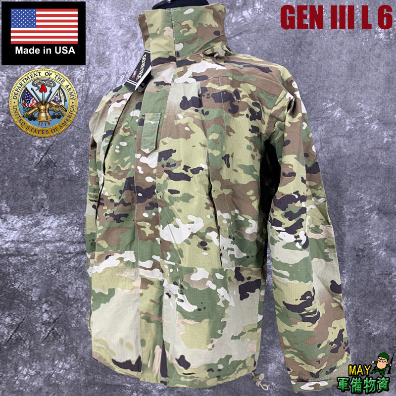 Beauty Production Public Hair Original Pint Version of OCP GEN III L6 GTX Scorpion Camouflay Lightweight Submachine Clothing Windproof water