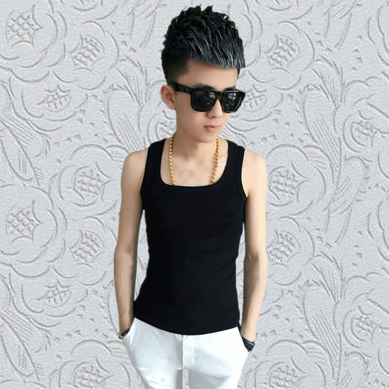 Áo hai dây lưng thể thao vest nam thương hiệu cotton cá tính Phiên bản Hàn Quốc của công sở hè trẻ trung co giãn cao Kiểu dáng thon gọn comple tuổi 50