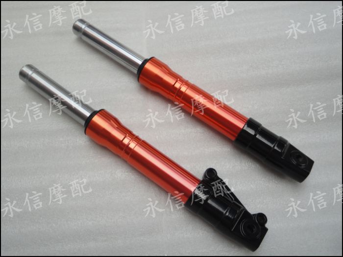 DIO AF 18th, 28th, 34th, 35th, 57th, disc brake modification front shock absorber front fork front shock absorber orange