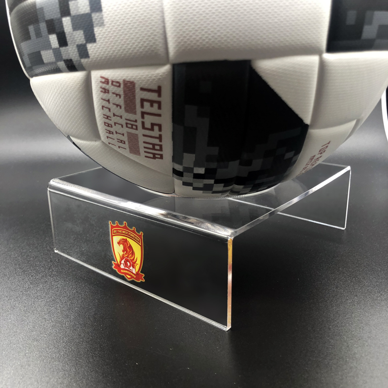Ball bracket Basketball football storage and placement base Rugby volleyball base base table display rack Ball transparent bracket bracket