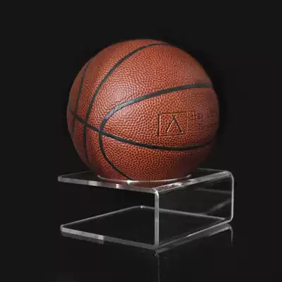 Football ball support base Football transparent bracket display table Basketball foot volleyball booth Lakers bottom support ball table