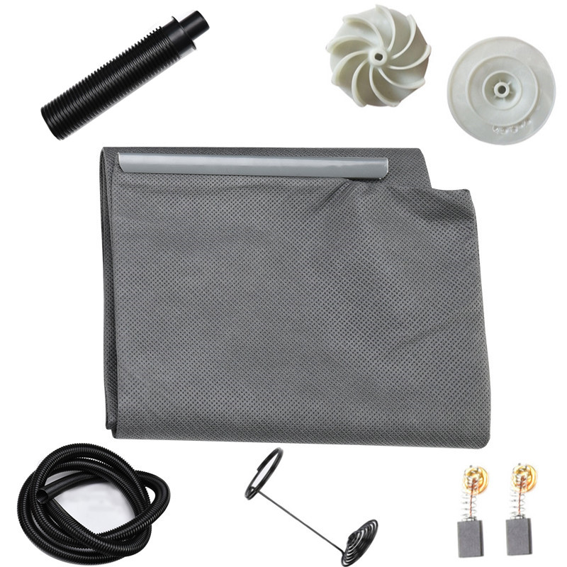 Vacuum cleaner accessories Dust bag pipe Carbon brush Adapter Dust collector wind blade Suction tube Stone retaining ring Wind deflector