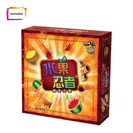 Mysterious Island Board Game FRUIT NINJA Fruit Ninja: Sword Art Conference Children's Puzzle Board Game Cards